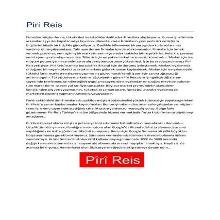 Piri Reis | PDF