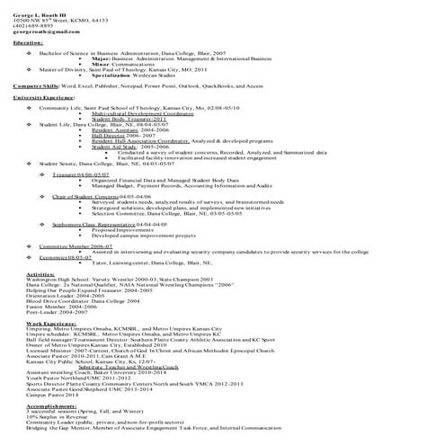 George's_Resume update 12.1.2014