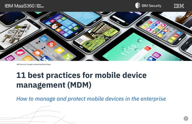 11 best practices for mobility management