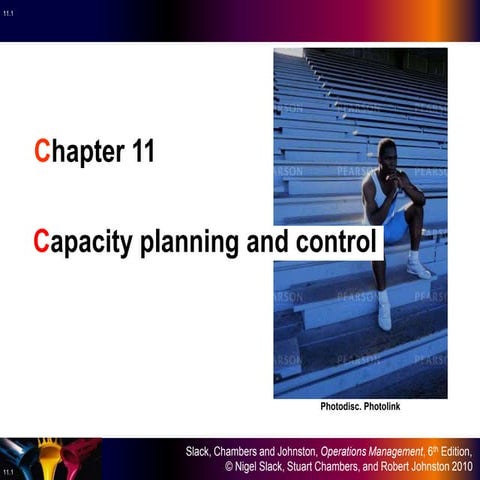 11 capacity planning and control_Operations Management