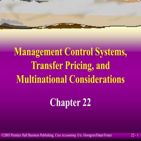 11ch22.ppt | Commodities | Economy