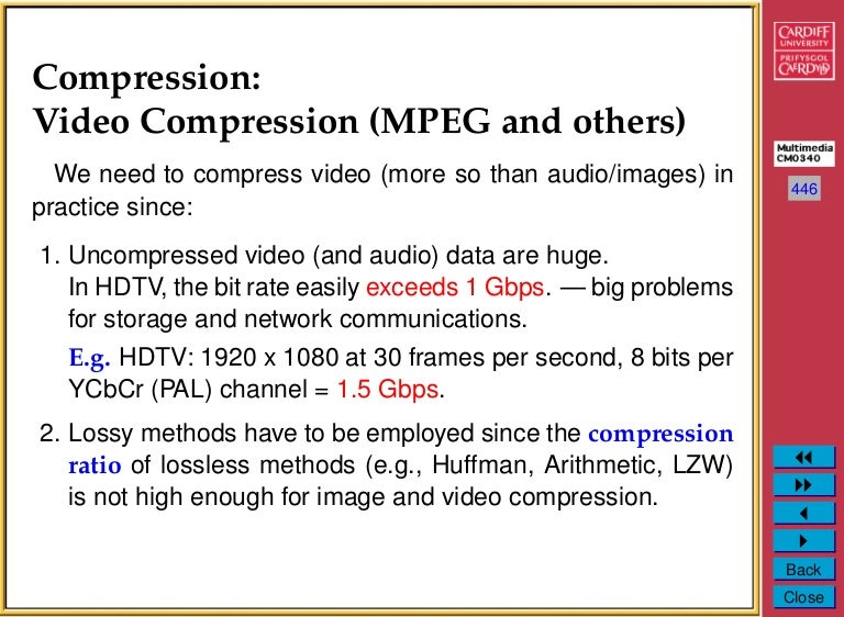 Compression Video Compression (MPEG and others)