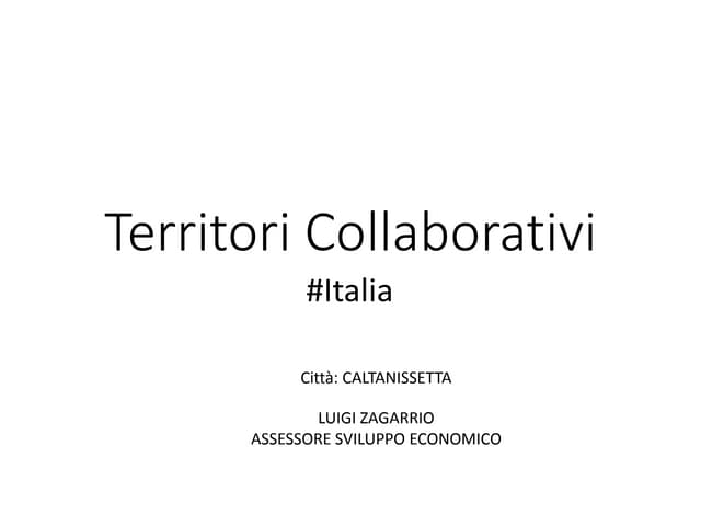 Il rilancio dell'agroalimentare: una sfida per il territorio di Caltanissetta