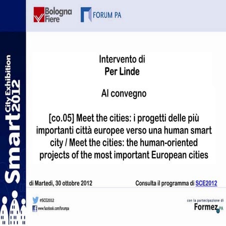 Per Linde a SCE 2012