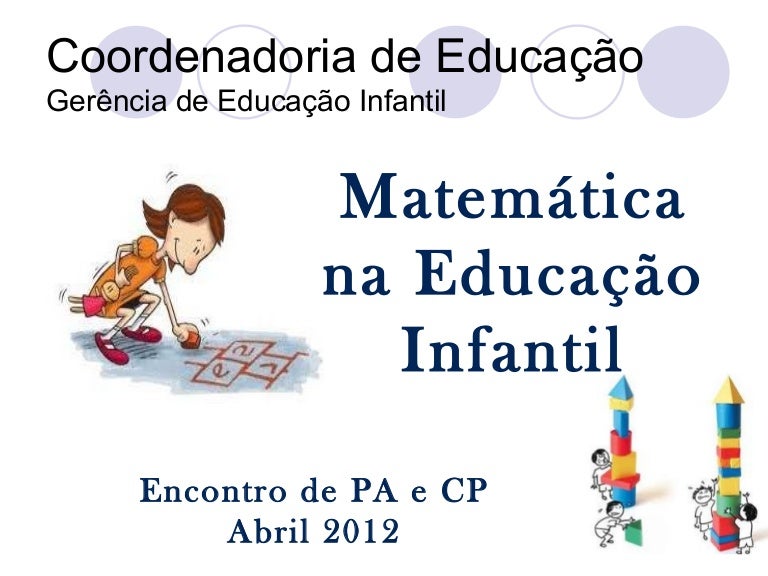 Matematica Na Educacao Infantil
