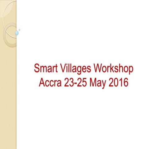 Ghana | May-16 | COSEER Energie Renouvelable & Environment