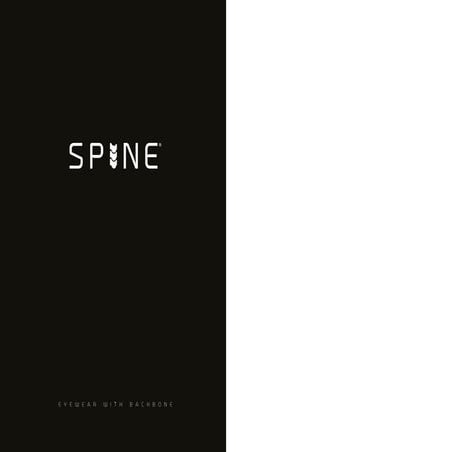 Spine Brochure A4 | PPTX