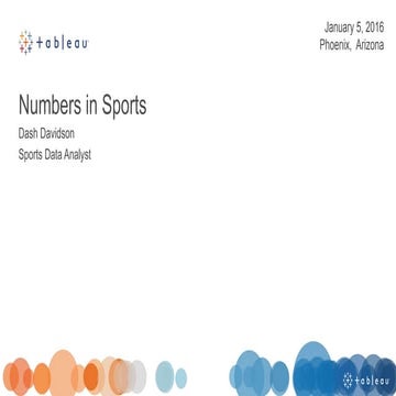 “The Numbers in Sports” by Dash Davidson