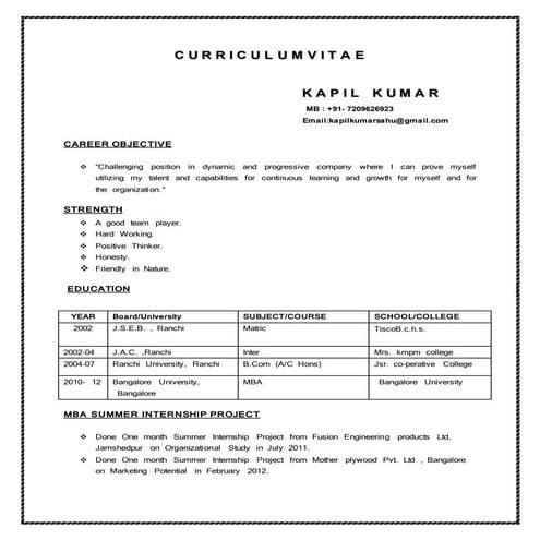 Richa CV (1) | DOC