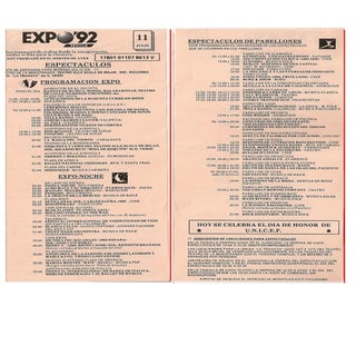 Programa del 11 de julio de EXPO 92