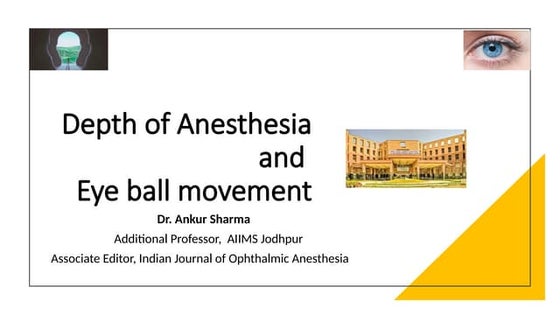 Depth of Anesthesia and effects on ou.pptx | Eye and Vision Conditions ...