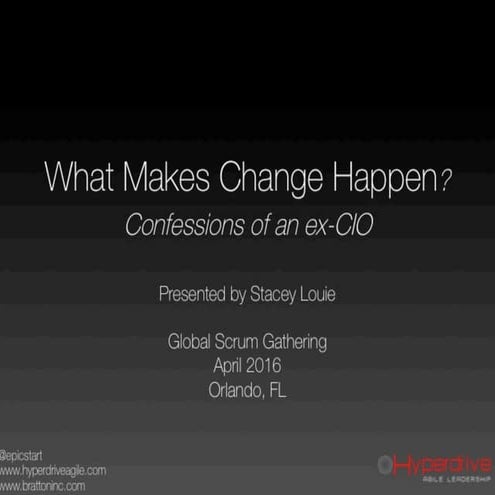 ScrumAlliance Global Talk exCIO