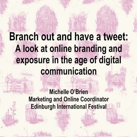 Workshop 1_11online marketing presentation