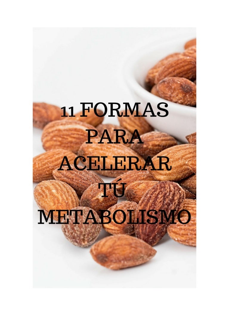 formas de acelerar o metabolismo