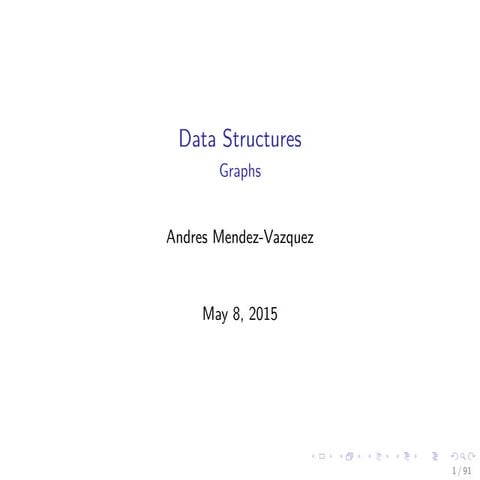 Preparation Data Structures 11 graphs | PPT