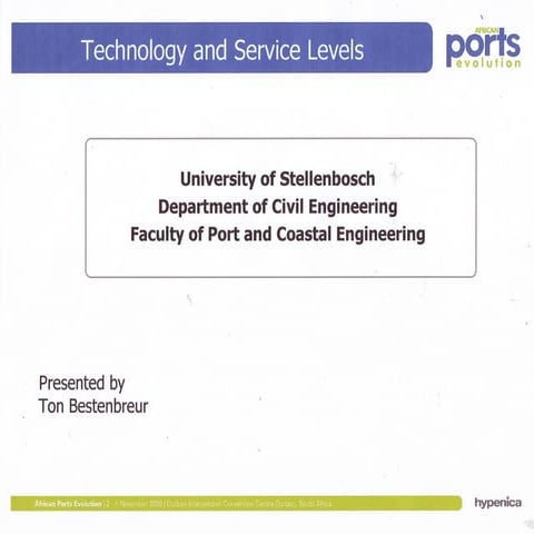 Technology and service levels