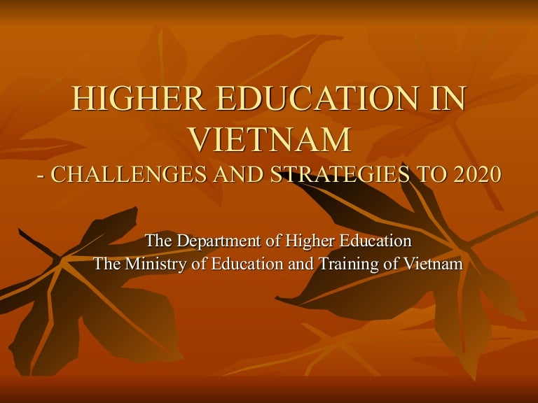 11 higher education in vietnam