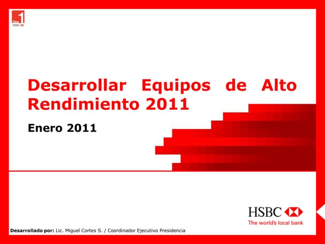 HSBC - Equipos De Alto Rendimiento 2011