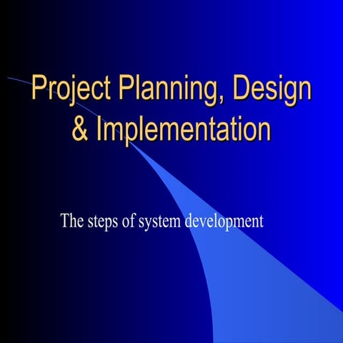 11 ipt 3.1) Project planning, design & implementation