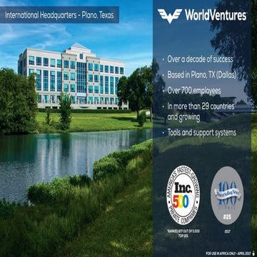 World Ventures | PDF
