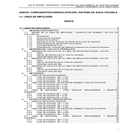 11 linea de impulsion