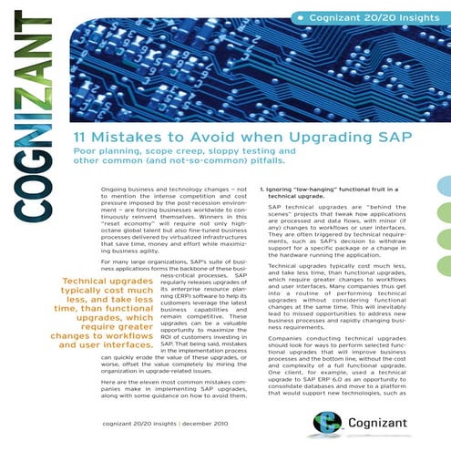 11 mistakes to_avoid_when_upgrading_sap
