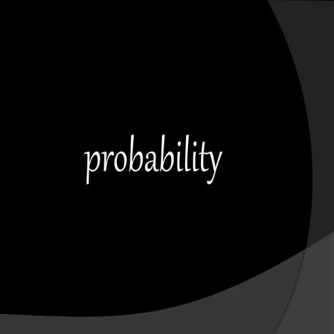 Probability