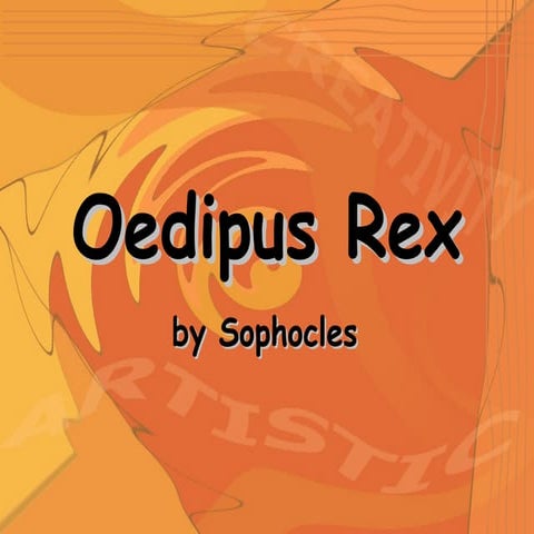 11 oedipus rex let 2