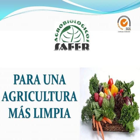 11 para una agricultura más limpia   safer