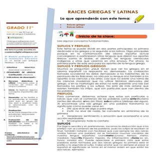 11° per 1° clase n°3 per 1°- raices...