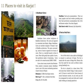 11 places to visit in Karjat