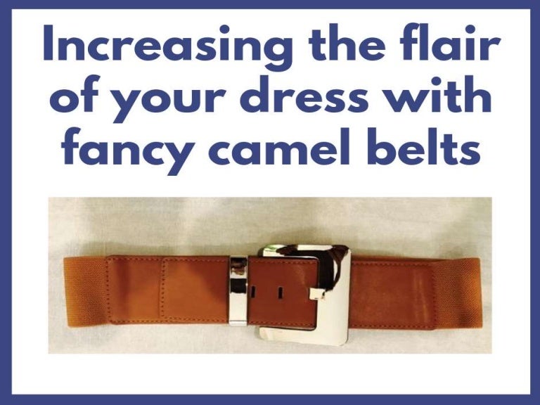 belts for dresses online