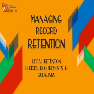 How to Manage Record Retention