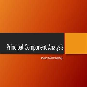 11 Principal Component Analysis Computer Graphics.pptx