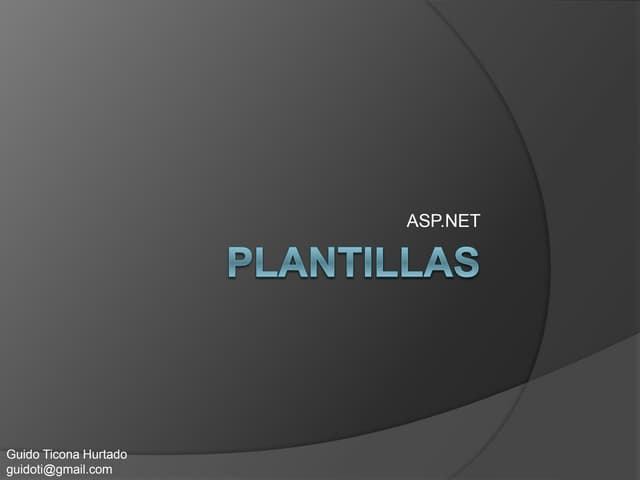 11 Programación Web con .NET y C#