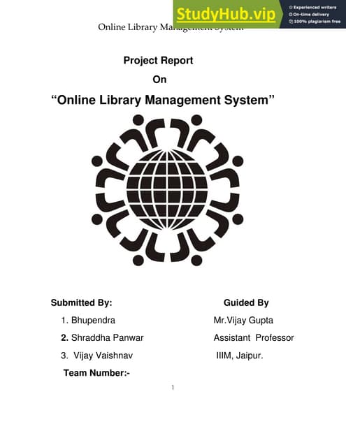 E book management system | PPT