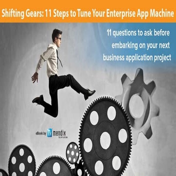 11 Steps to Tune Your Enterprise App Machine