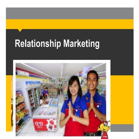 Relationship marketing