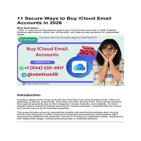 7 Smart Tips to Buy iCloud Email Accounts Safely.docx