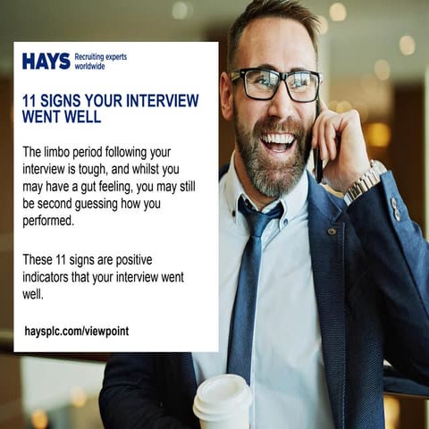 11 signs your interview went well
