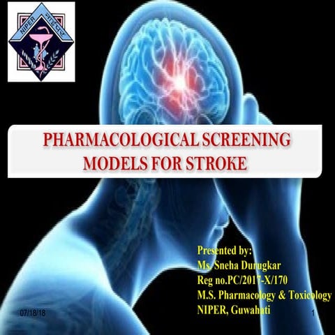 Screening model for stroke.