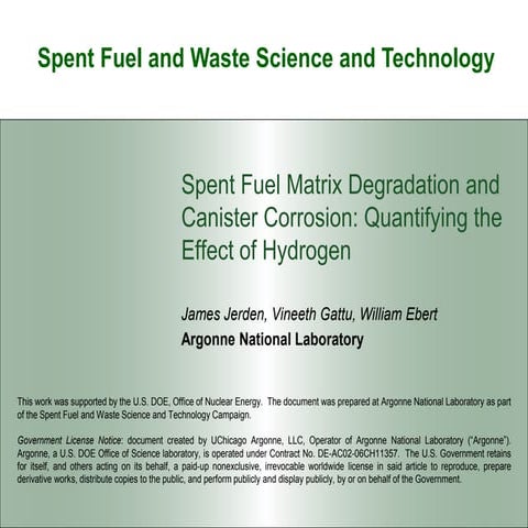 19 Repository designs in bedded salt, the KOSINA-Project | PPTX