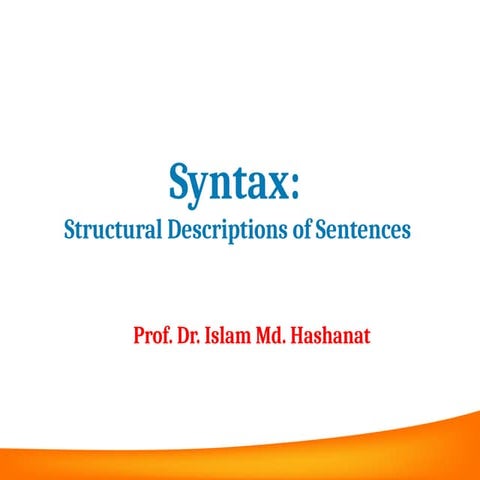 Syntax | PPTX