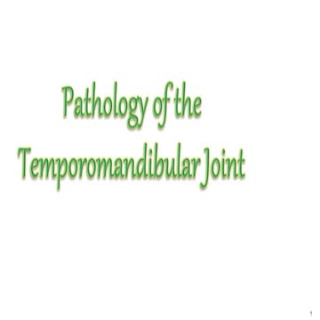 Lecture 11 temporomandibular joint Part 3