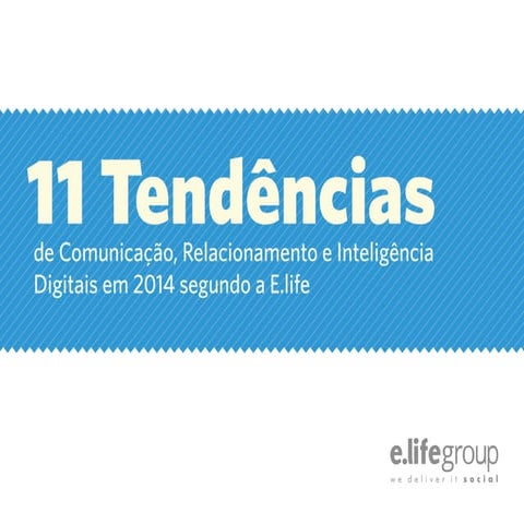 11 tendencias de marketing digital para 2014