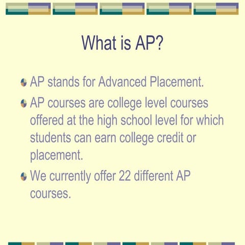 10th n 11th graders ap presentation