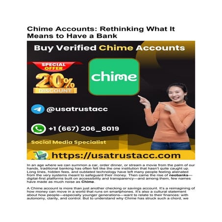 11 Top Sites To Buy Verified Chime Bank Accounts (Aged.docx
