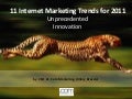 11 Internet Marketing Trends for 2011