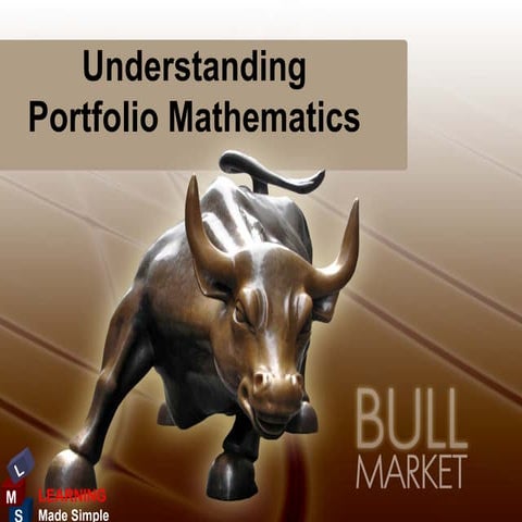 Understanding Portfolio Mathematics