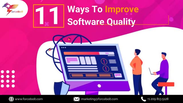 11 Ways To Improve Software Quality